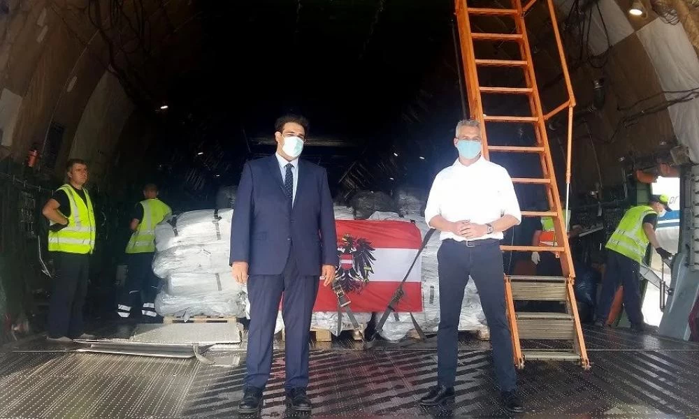 Φορτίο 55 τόνων ανθρωπιστικής βοήθειας για το Καρά Τεπέ από Αυστρία και Σλοβενία